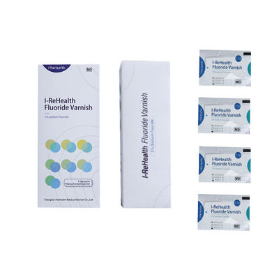 Παιδιατρικό βερνίκι φθοριδίου οδοντιατρικής CE που εφαρμόζεται στην πρόληψη 0.5g/Pouch αποσύνθεσης δοντιών