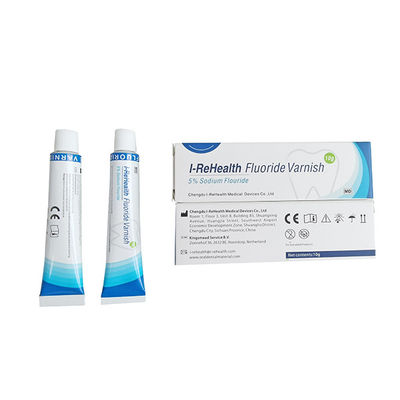 Κίτρινο χρώμα βερνικιών φθοριδίου ξήρανσης 15 δευτερολέπτων γρήγορο για παιδιατρικό