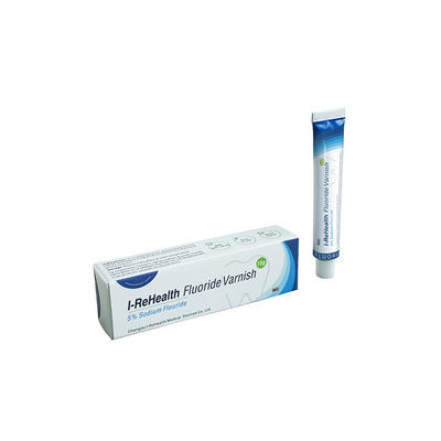 Το φυσικό φθορίδιο βερνικιών ρητίνης 5% Naf κολλώδες οδοντικό αποτρέπει την αποσύνθεση δοντιών