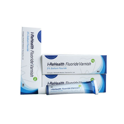 60-150 ανθρώπων επίκαιρη φθοριδίου επεξεργασία φθοριδίου βερνικιών 10g οδοντική