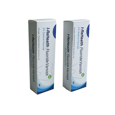 Φυσική βασισμένη στη ρητίνη γρήγορη ξήρανση βερνικιών φθοριδίου νατρίου 5%