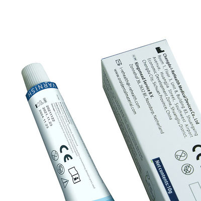 Γρήγορα ξεραίνοντας κολλώδες παιδιατρικό βερνίκι φθοριδίου για τα ευαίσθητα δόντια 10g