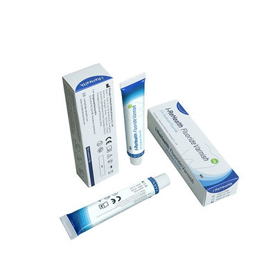 Γλυκιά επεξεργασία 10g/Pcs φθοριδίου αποσύνθεσης δοντιών βερνικιών φθοριδίου νατρίου γεύσης