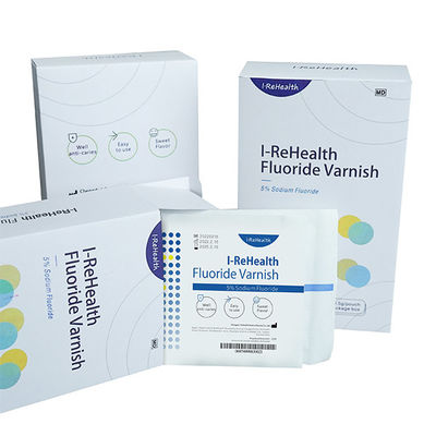 0.5g 10 καθορισμένο βερνίκι φθοριδίου νατρίου για τα ευαίσθητα δόντια ενηλίκων