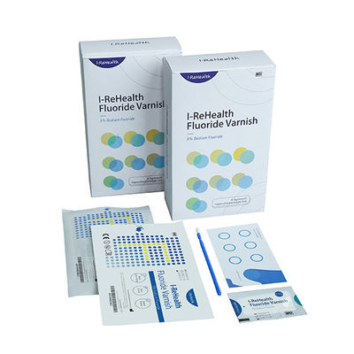 5% παιδιατρικό βερνίκι φθοριδίου νατρίου για το κιβώτιο ευαισθησίας 10PK/δοντιών