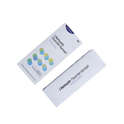 5 κολλώδη τσάντα/κιβώτιο βερνικιών 0.5g 100 δοντιών φθοριδίου νατρίου τοις εκατό