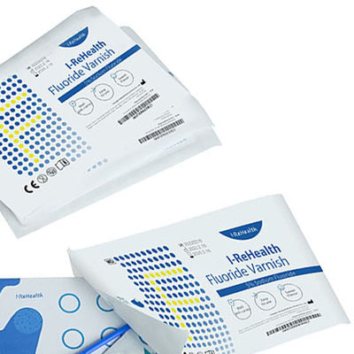 0.5g γρήγορη ξήρανση φθοριδίου βερνικιών 10 συνόλου οδοντική για τα δόντια των παιδιών